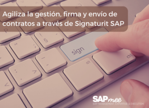 firma digital signaturit SAP